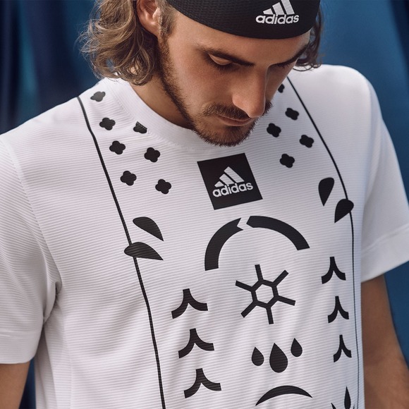 adidas Other - Adidas Paris Open HEAT RDY Freelift Tennis Shirt White Large